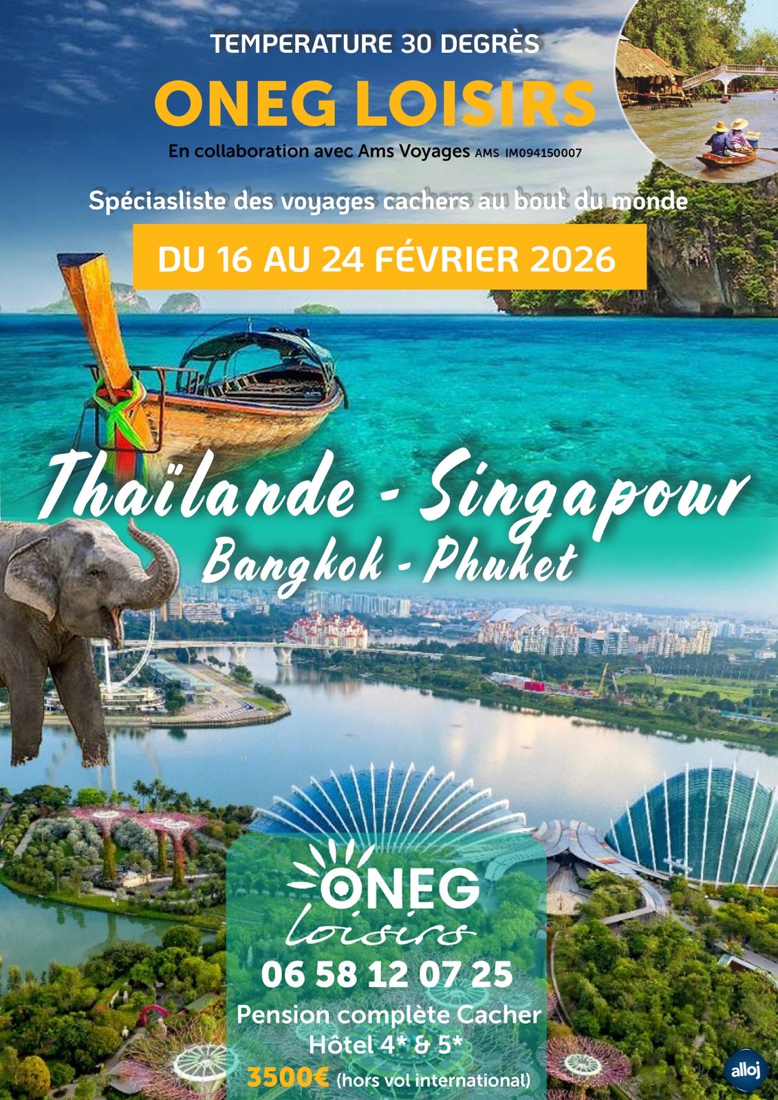 THAÏLANDE EN FÉVRIER