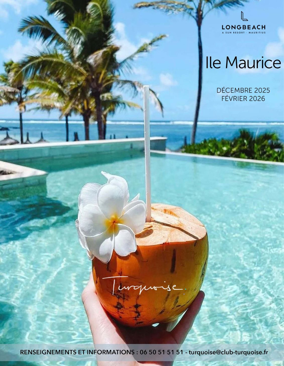 TURQUOISE À L'ILE MAURICE