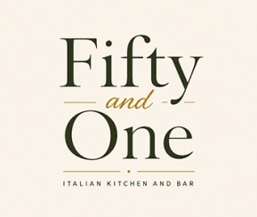 Restaurant Cacher Fifty and One - logo