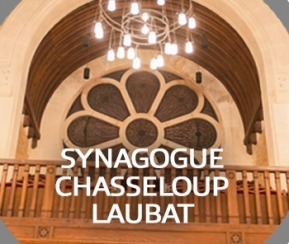Synagogue Synagogue Chasseloup Laubat - logo