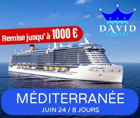 DAVID CRUISE - Méditerranée - 6/24 - 2
