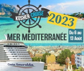 Kosher Cruise Méditérrannée Août 2023 - 2