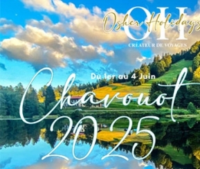 Voyages Cacher Ocher Holidays Chavouot 2025 - logo