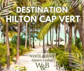 White and Blue Cap Vert - 1