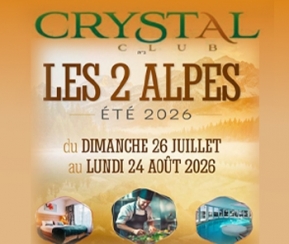 Voyages Cacher Crystal Club Les Deux Alpes - logo