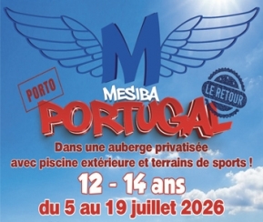 Voyages Cacher Club Mesiba Portugal 12-14 ans - logo