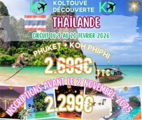 Voyages Cacher Koltouve Decouverte Thailande - logo