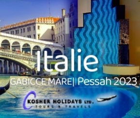 Voyages Cacher Kosher Holidays Italie Pessah 2023 - 1