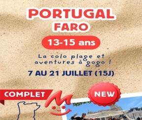 Voyages Cacher Moadon Portugal Faro - 13-15 ANS - logo