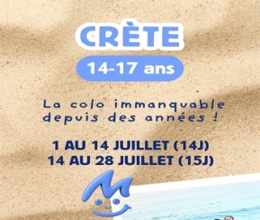 Voyages Cacher Moadon Crete - 14-17 ANS - logo