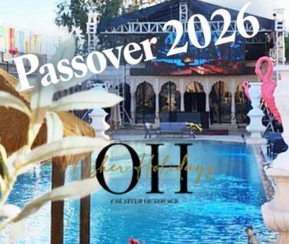 Voyages Cacher Osher Holidays. Rose Garden Resort 5* Hotel. Passover - logo