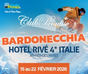 Voyages Cacher Club Paradise Ski Février 2026 - logo