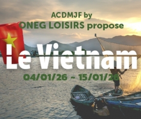 Voyages Cacher Oneg Loisirs & ACDMJF - Vietnam 2026 - logo
