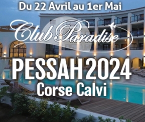 Club Paradise Corse Pessah 2024 - 1