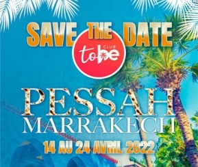 ToBe Club Marrakech Pessah 2022 - 1