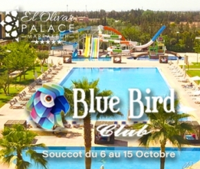 Voyages Cacher Blue Bird Club Marrakech Souccot - logo