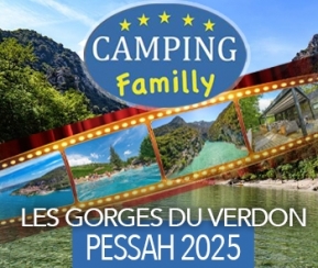 Voyages Cacher Pessah 2025 Camping Familly - logo