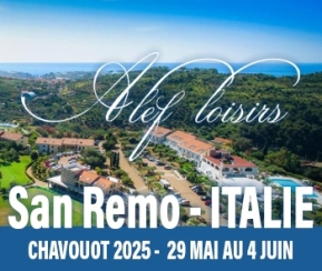 Voyages Cacher Alef Loisirs  Chavouot à  St Remo - logo