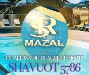 Voyages Cacher RS Mazal Prestige Deauville Shavuot - logo