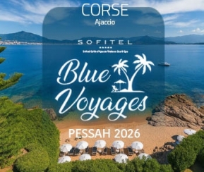 Voyages Cacher Blue Voyages Corse - logo