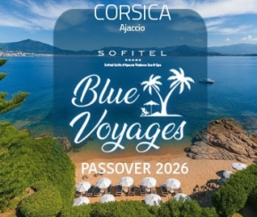Blue Vouges Blue Voyages Corsica Passover 2026 | Voyager cacher à Ajaccio - Alloj