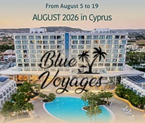 Voyages Cacher Blue Voyages Cyprus - logo