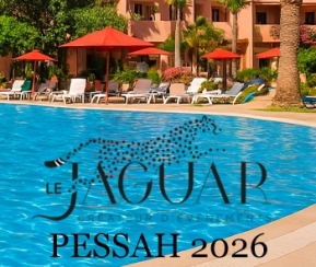 Voyages Cacher Le Jaguar Pessah à Marrakech 2026 - logo