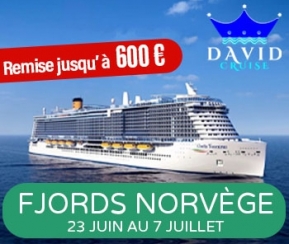 Les Fjords. 23/6. David Cruise - 1