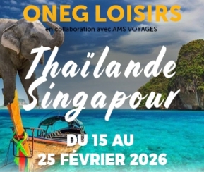 Voyages Cacher Oneg Loisirs Thaïlande/Singapour - logo