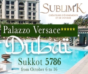 Voyages Cacher Sublim'k Versace Sukkot Dubaï - logo