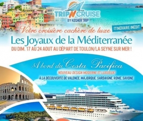 Voyages Cacher Tripncruise Les joyaux de la Méditerranée - logo