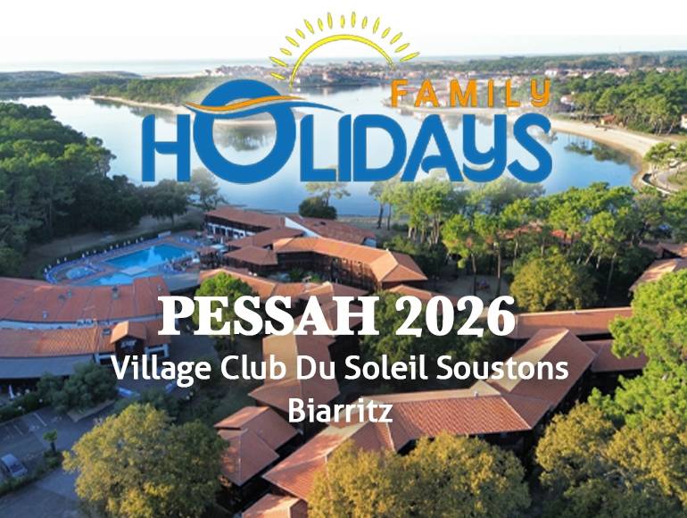cover Pessah avec Family Holidays