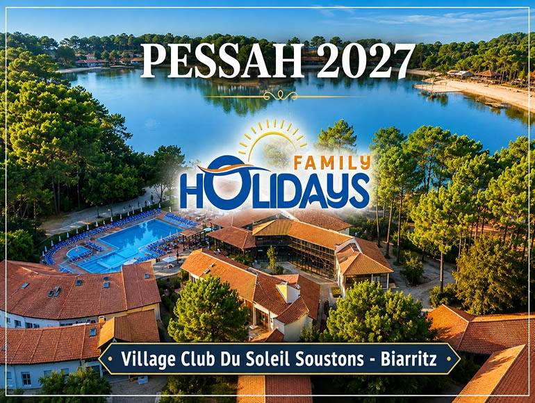 cover Pessah avec Family Holidays