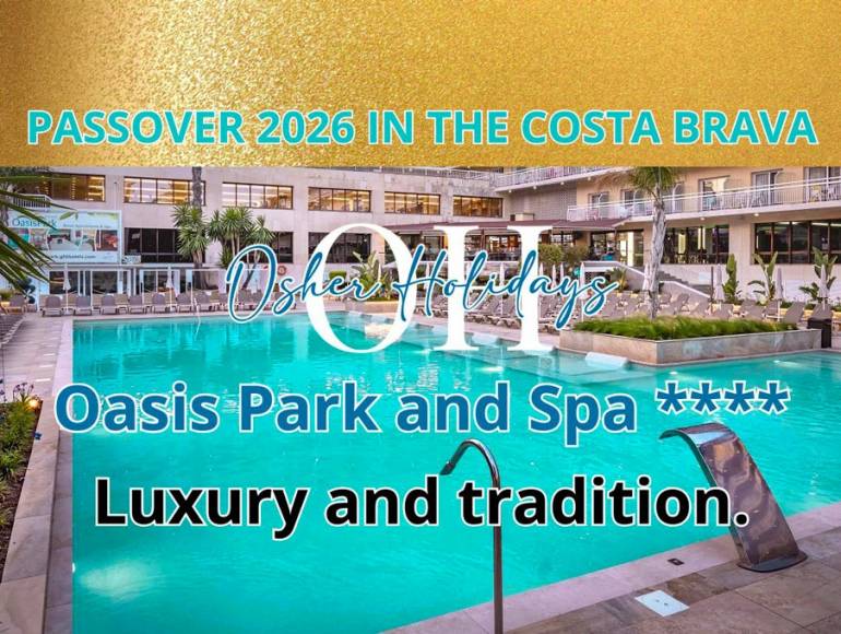 cover Ocher Holidays Passover in Lloret Del Mar